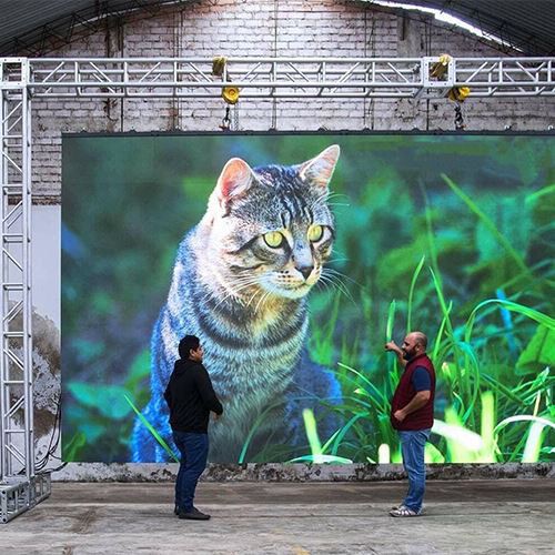 Aluguel de tela de painel de LED